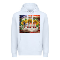 White patriotic mimi tumbler Premium Hoodie - BarkalooDesign