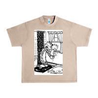 French Oak calvin Urban Heavy Tee - linhVisuals