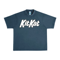 Midnight Navy KitKat Vintage Urban Heavy Tee - linhVisuals