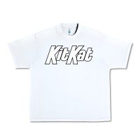 White KitKat Vintage Urban Heavy Tee - linhVisuals