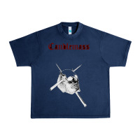 Navy candlemass Urban Heavy Tee - linhVisuals