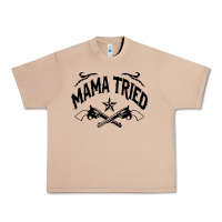 Burro mama tried guns Urban Heavy Tee - linhVisuals