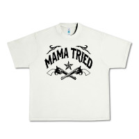 Pistachio mama tried guns Urban Heavy Tee - linhVisuals