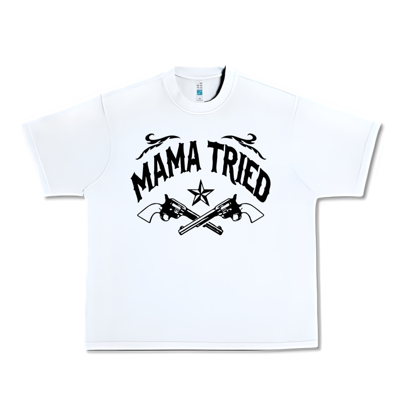 Mama Tried Guns Urban Heavy Tee by linhVisuals | Teevron