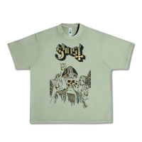 Oil Green ghost new Urban Heavy Tee - linhVisuals