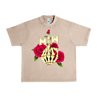 French Oak motionless in white Urban Heavy Tee - linhVisuals
