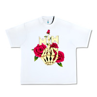 White motionless in white Urban Heavy Tee - linhVisuals