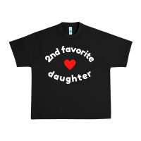 Black funny 2nd second child   daughter for 2nd favorite kid sweatshirt Urban Heavy Tee - linhVisuals