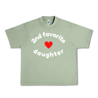 Oil Green funny 2nd second child   daughter for 2nd favorite kid sweatshirt Urban Heavy Tee - linhVisuals