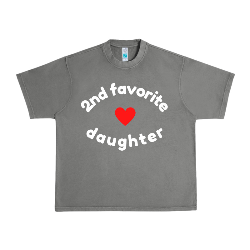 Funny 2nd Second Child   Daughter For 2nd Favorite Kid Sweatshirt Urban Heavy Tee by linhVisuals | Teevron