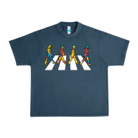 Midnight Navy beatl Urban Heavy Tee - linhVisuals