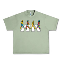 Oil Green beatl Urban Heavy Tee - linhVisuals