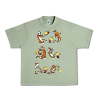 Oil Green calvin Urban Heavy Tee - linhVisuals