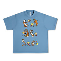 Pebble Blue calvin Urban Heavy Tee - linhVisuals