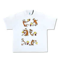 White calvin Urban Heavy Tee - linhVisuals