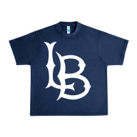 Navy long beach state athletics Urban Heavy Tee - linhVisuals