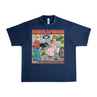 Navy MELVINS Urban Heavy Tee - linhVisuals