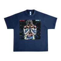 Navy Juice shy Urban Heavy Tee - linhVisuals