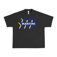Pigment Black massachusetts maritime academy Urban Heavy Tee - linhVisuals