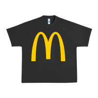 Pigment Black donalds food Urban Heavy Tee - linhVisuals