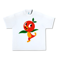 White orange bird Urban Heavy Tee - linhVisuals