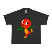 Pigment Black orange bird Urban Heavy Tee - linhVisuals