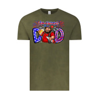Vintage Olive american dod Vintage Tee - CowhideDigitalArt