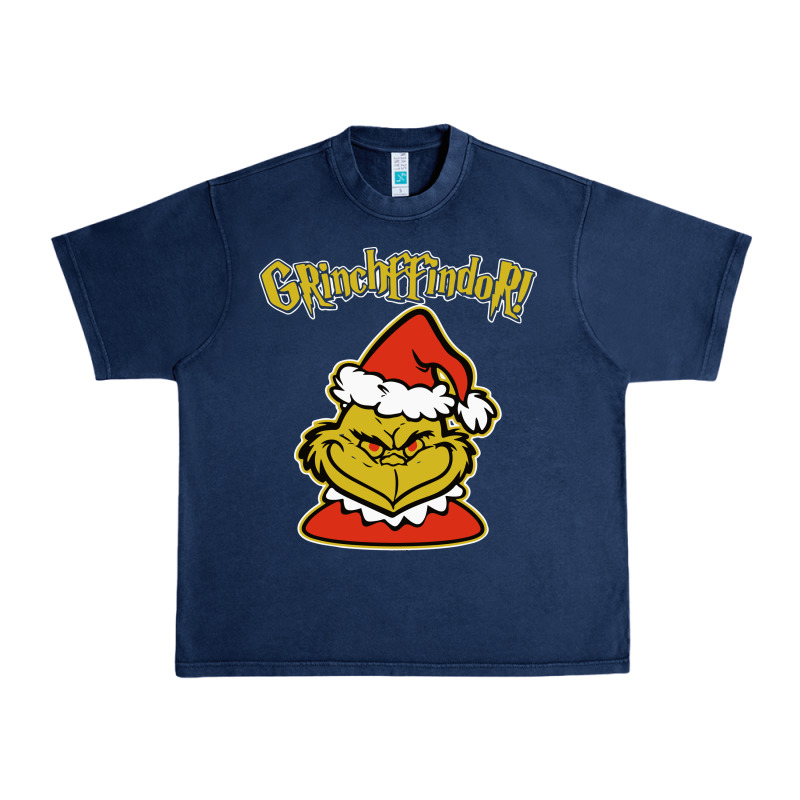 Christmas Grinchffindor! Grinch Urban Heavy Tee by linhVisuals | Teevron