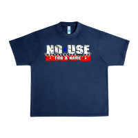 Navy American punk Urban Heavy Tee - linhVisuals