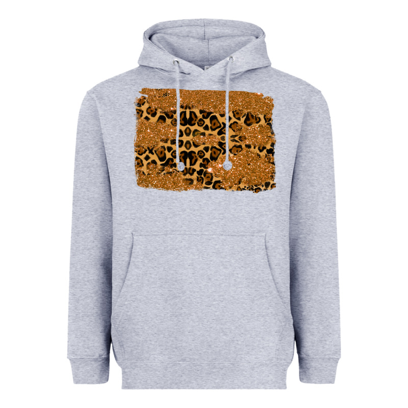Leopard Glitter Background Heavyweight Hoodie by RanaPortraitStore | Teevron