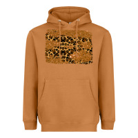 Meerkat leopard glitter background Heavyweight Hoodie - RanaPortraitStore