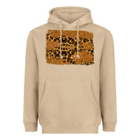 Mushroom leopard glitter background Heavyweight Hoodie - RanaPortraitStore