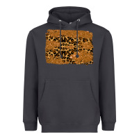 Smoke leopard glitter background Heavyweight Hoodie - RanaPortraitStore