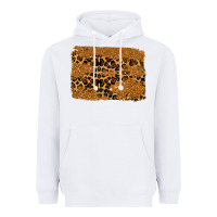 White leopard glitter background Heavyweight Hoodie - RanaPortraitStore