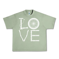 Oil Green cycling t  shirt cycling cyclist t  shirt (1) Urban Heavy Tee - linhVisuals