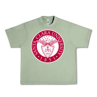 Oil Green santa clara u seal Urban Heavy Tee - linhVisuals