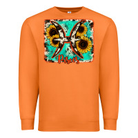 Carrot pisces turquoise cowhide Premium Sweatshirt - RanaPortraitStore