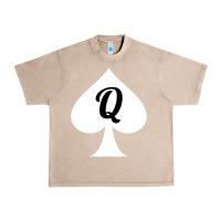 French Oak queen of spades clothes for women   qos tee t shirt Urban Heavy Tee - linhVisuals
