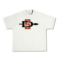Pistachio san diego state aztecs Urban Heavy Tee - linhVisuals