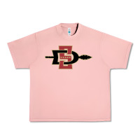 Salmon san diego state aztecs Urban Heavy Tee - linhVisuals