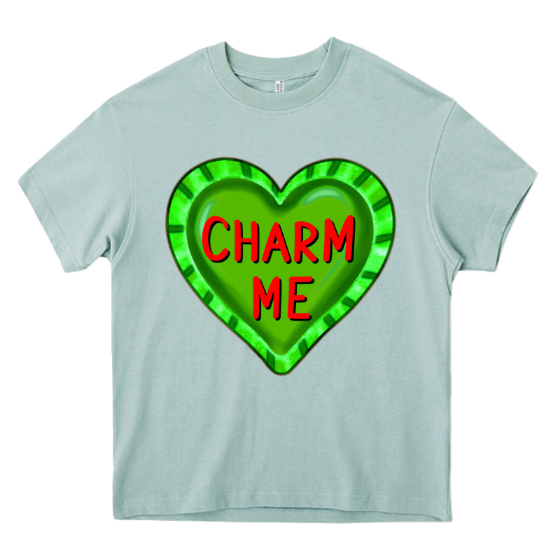 Valentine's Day Hearts Heavy Core Tee by FaDigitalArtStudio | Teevron