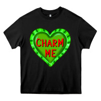 Black valentine's day hearts Heavy Core Tee - FaDigitalArtStudio