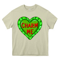 Mossy valentine's day hearts Heavy Core Tee - FaDigitalArtStudio