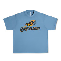 Pebble Blue akron rubberducks Urban Heavy Tee - linhVisuals