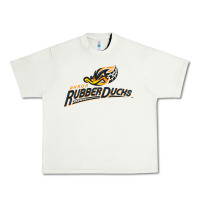 Pistachio akron rubberducks Urban Heavy Tee - linhVisuals
