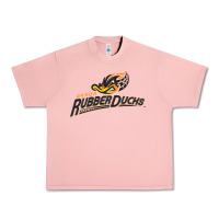 Salmon akron rubberducks Urban Heavy Tee - linhVisuals