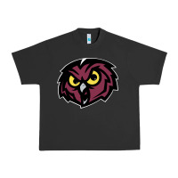 Pigment Black temple owls Urban Heavy Tee - linhVisuals