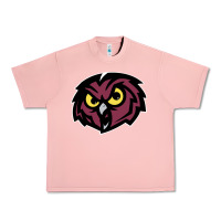 Salmon temple owls Urban Heavy Tee - linhVisuals