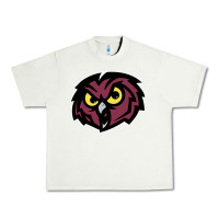 Pistachio temple owls Urban Heavy Tee - linhVisuals