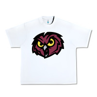 White temple owls Urban Heavy Tee - linhVisuals
